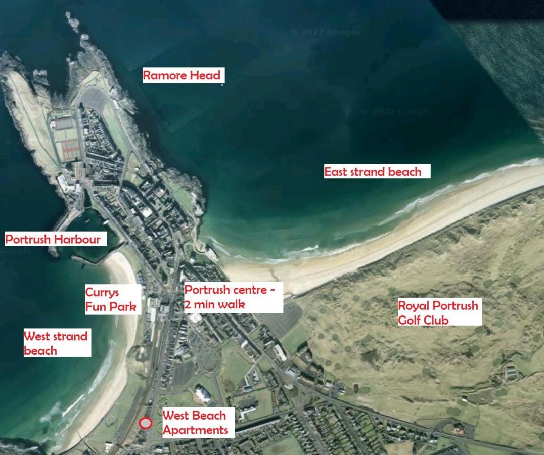 1 West Beach - Dog Friendly - Portrush By The Sea Ngoại thất bức ảnh