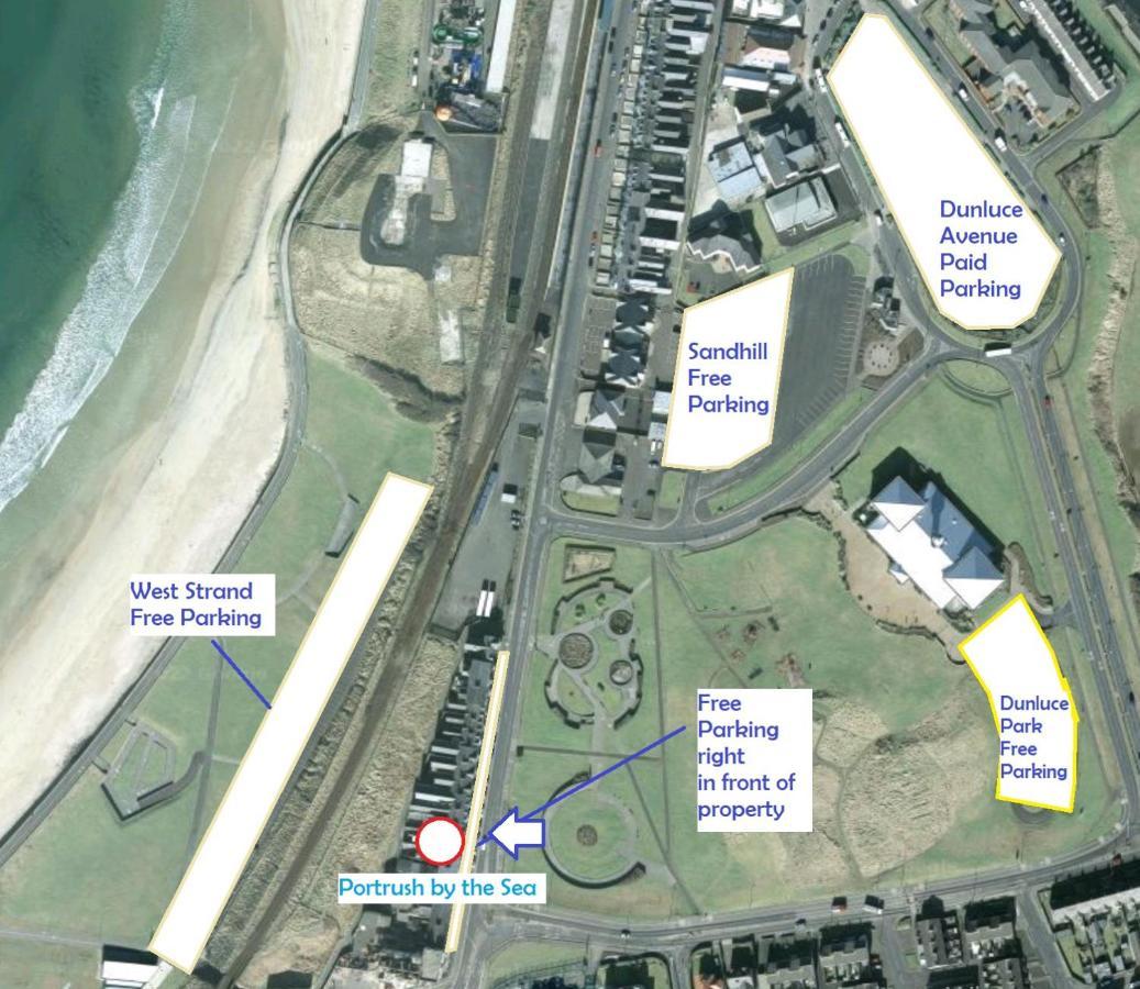 1 West Beach - Dog Friendly - Portrush By The Sea Ngoại thất bức ảnh